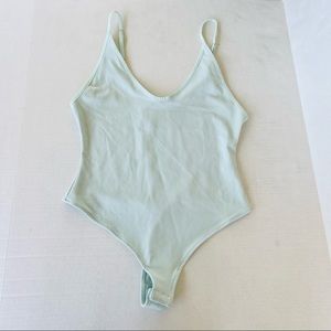 Free People Intimately Blue Sleeveless Bodysuit Women Size: Medium